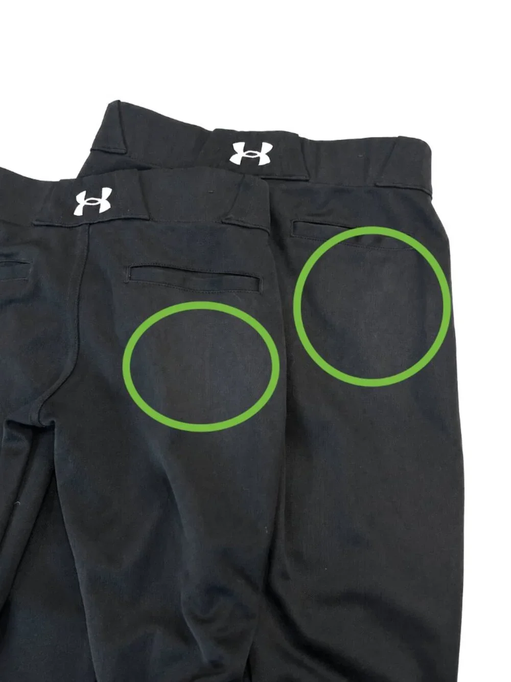 Under Armour Youth YXS Black Baseball Pants Jogger Lot Bundle Set Youth XS Boys